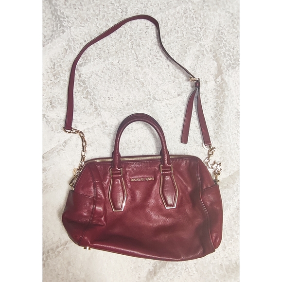 Michael Kors Leather Satchel - Picture 12 of 16